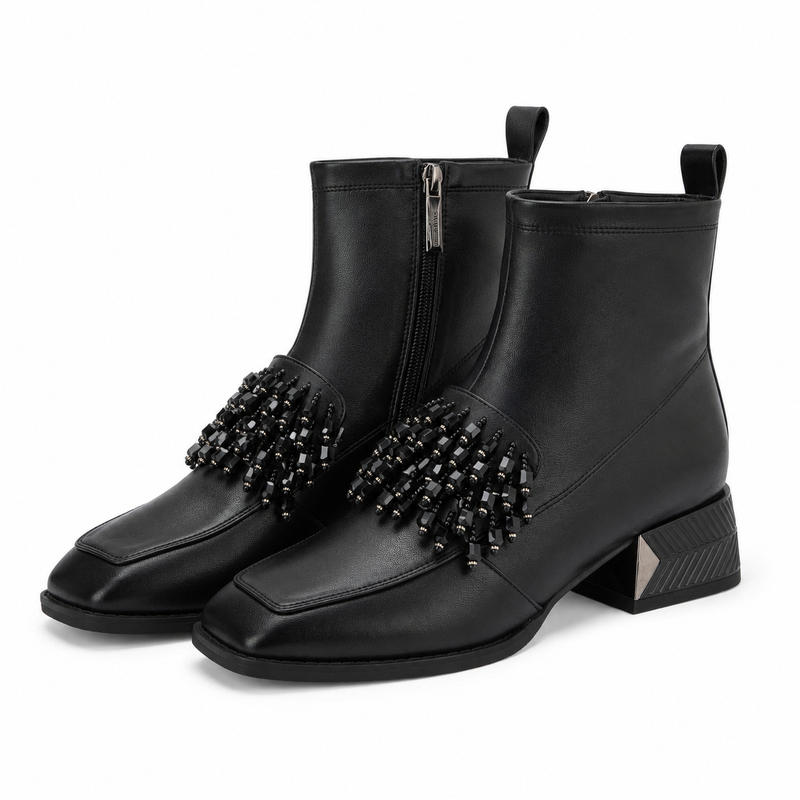 GHETE ELEGANTE DAMA JOSE SIMON M12-02A NEGRE