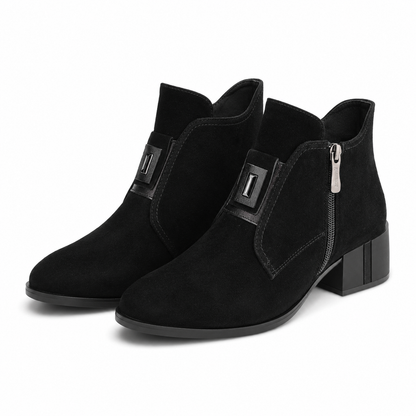GHETE ELEGANTE DAMA KARISMA 30004B 01-I NEGRE VELUR