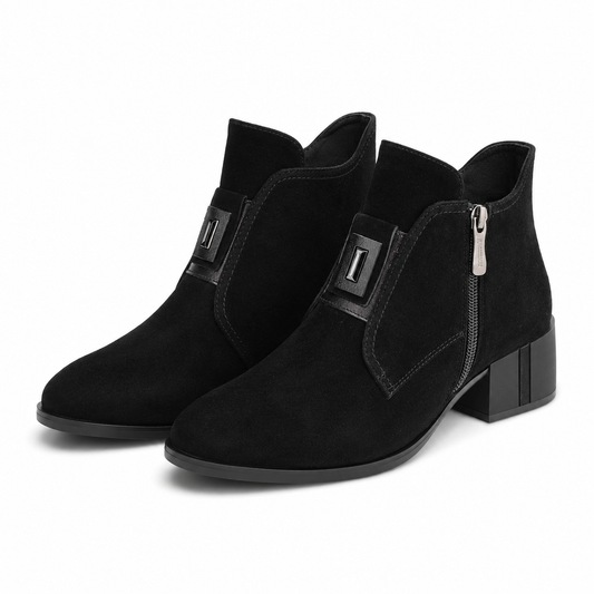GHETE ELEGANTE DAMA KARISMA 30004B 01-I NEGRE VELUR