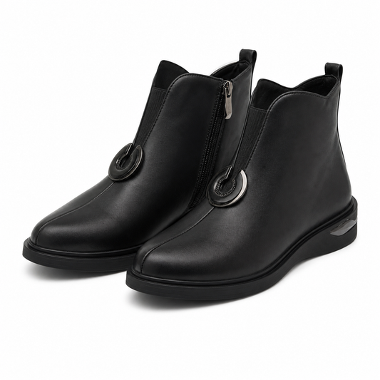 GHETE ELEGANTE DAMA KARISMA 70002B 01-N NEGRE