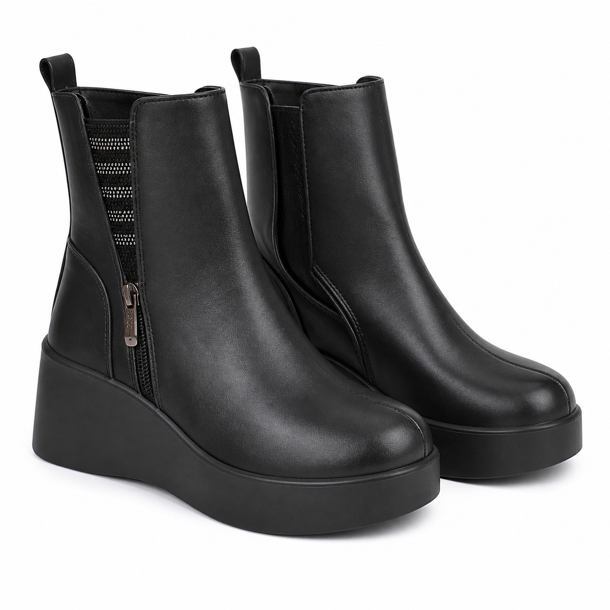 GHETE ELEGANTE DAMA KARISMA H3DL70021A 01-N NEGRE