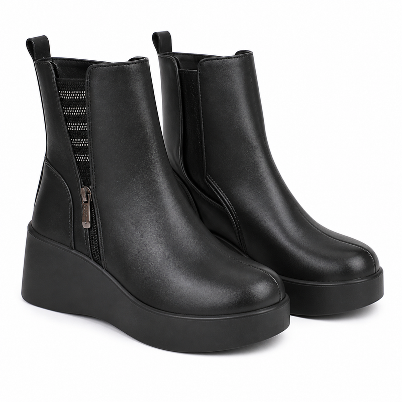 GHETE ELEGANTE DAMA KARISMA H3DL70021A 01-N NEGRE