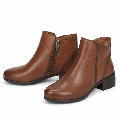 GHETE ELEGANTE DAMA PIKOLINOS W6W-8950 MARO CUERO