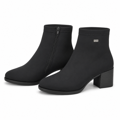 GHETE ELEGANTE DAMA REMONTE D0V77-00 NEGRE STRETCH