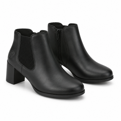 GHETE ELEGANTE DAMA RIEKER 50194-00 NEGRE