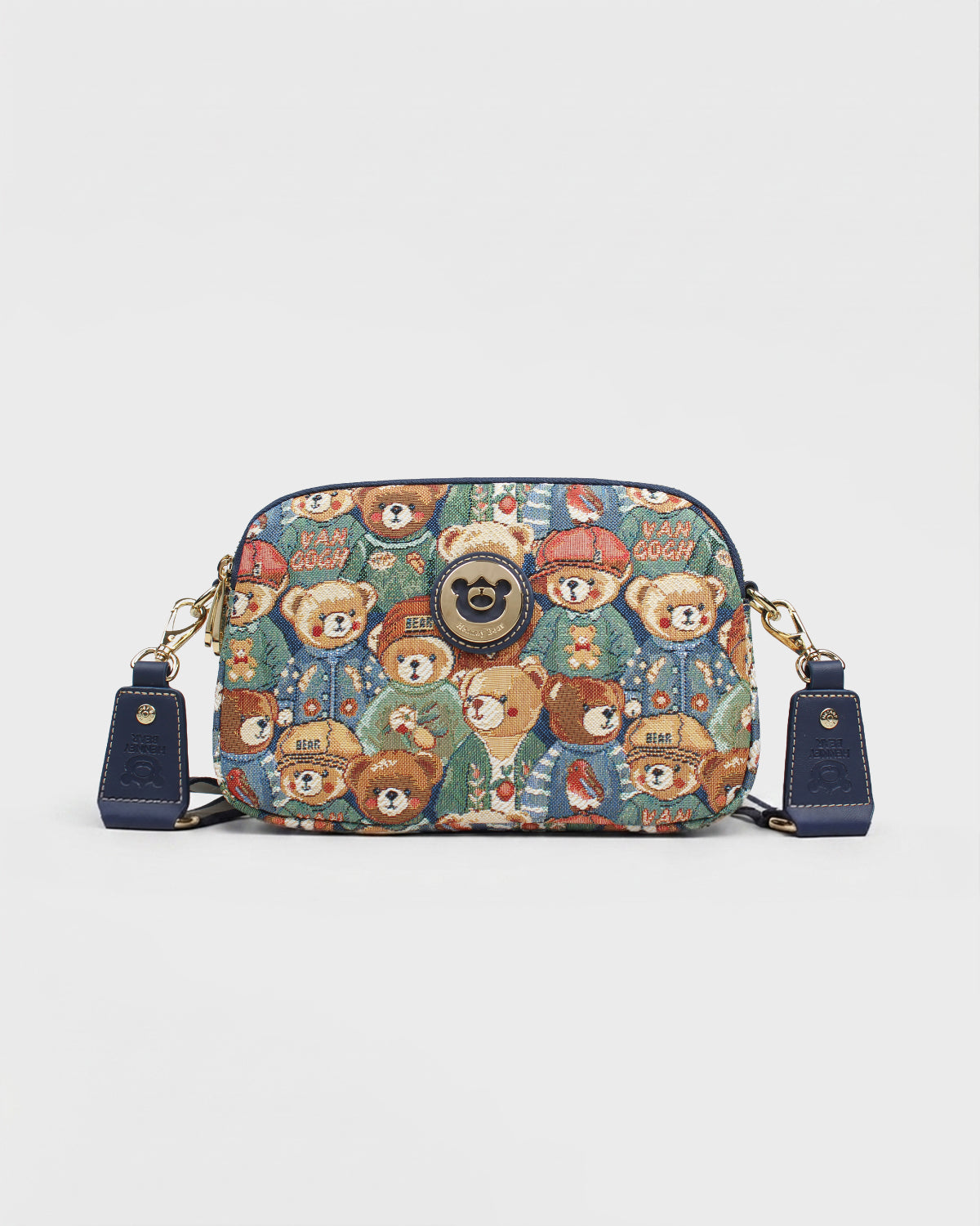 GEANTA DAMA HENNEY BEAR H-1171 GREEN BEAR