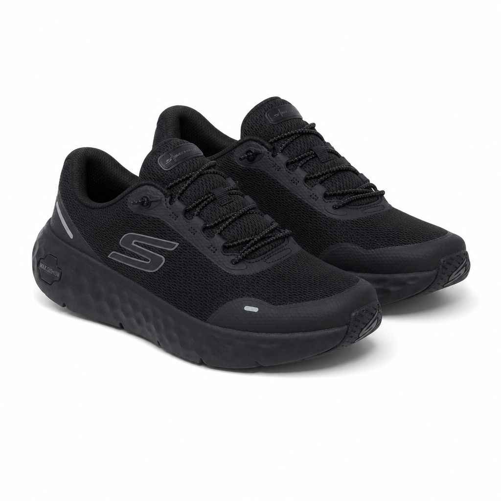 PANTOFI SPORT DAMĂ SKECHERS 126030 BBK NEGRI
