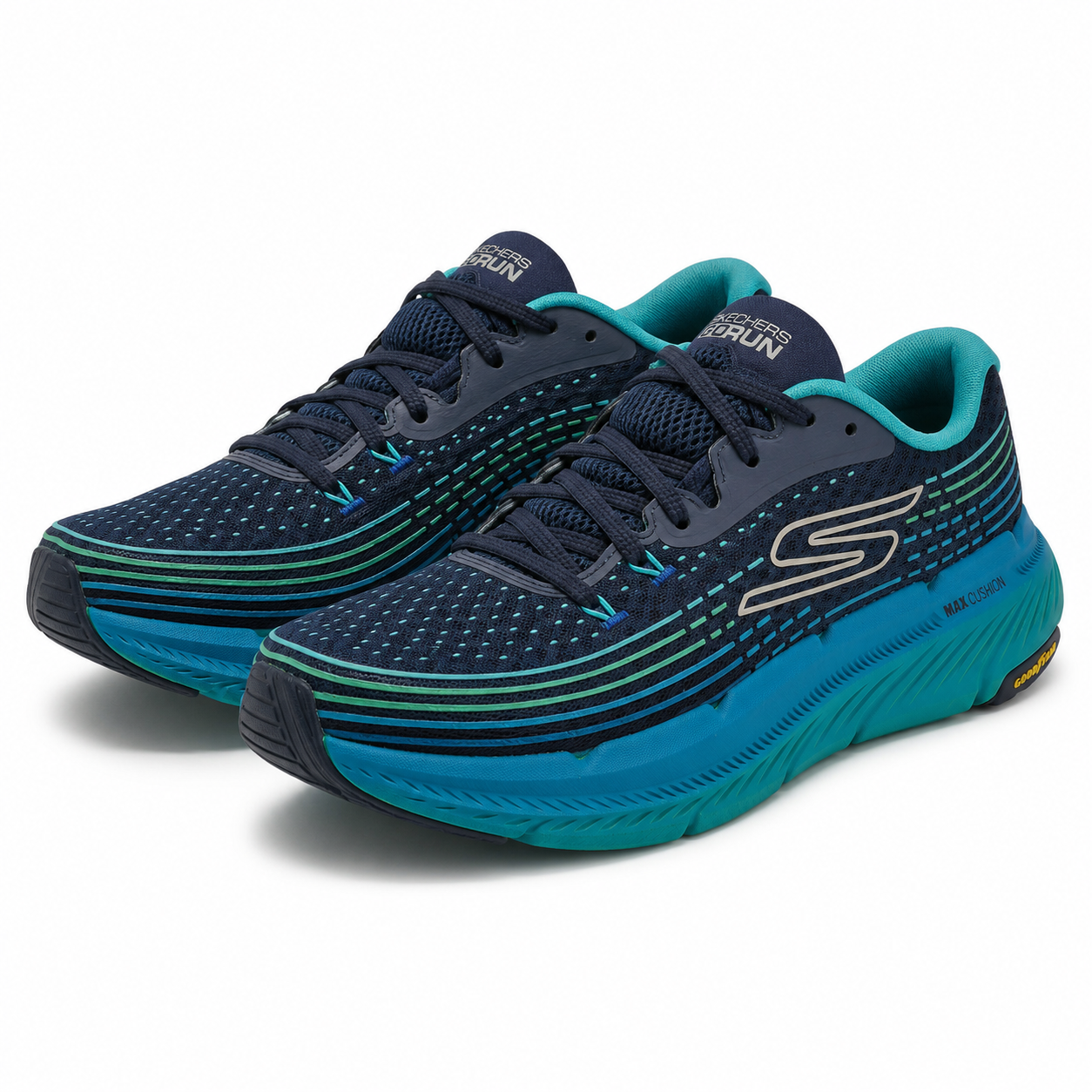 PANTOFI SPORT BĂRBAȚI SKECHERS 220835 NVBL BLEUMARIN