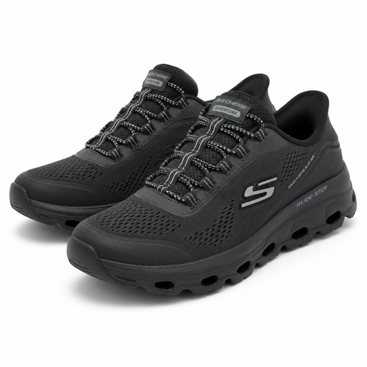 PANTOFI SPORT BĂRBAȚI SKECHERS 237812 BBK NEGRI