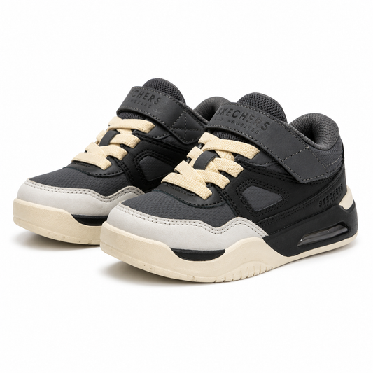 PANTOFI SPORT COPII SKECHERS 418070LBKCC GRI/NEGRU
