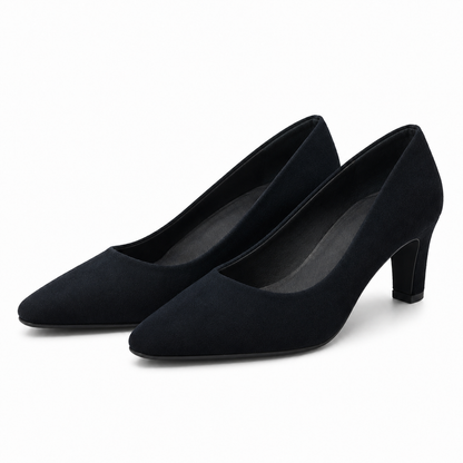 PANTOFI ELEGANȚI DAMĂ TAMARIS 22455-47 001 NEGRI VELUR