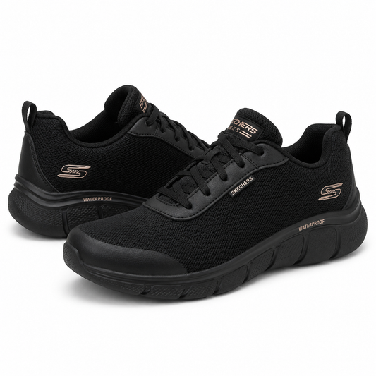 PANTOFI SPORT DAMĂ SKECHERS 117351 BBK NEGRI