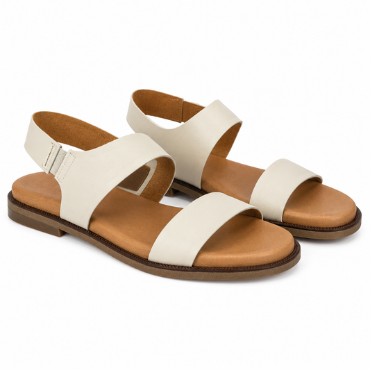Sandale Casual Dama Piele Naturala Crem Pikolinos W3E-0652