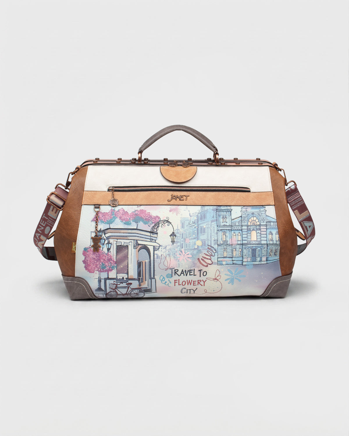 GEANTA DAMA HENNEY BEAR JANET J-004B FLOWERY CITY