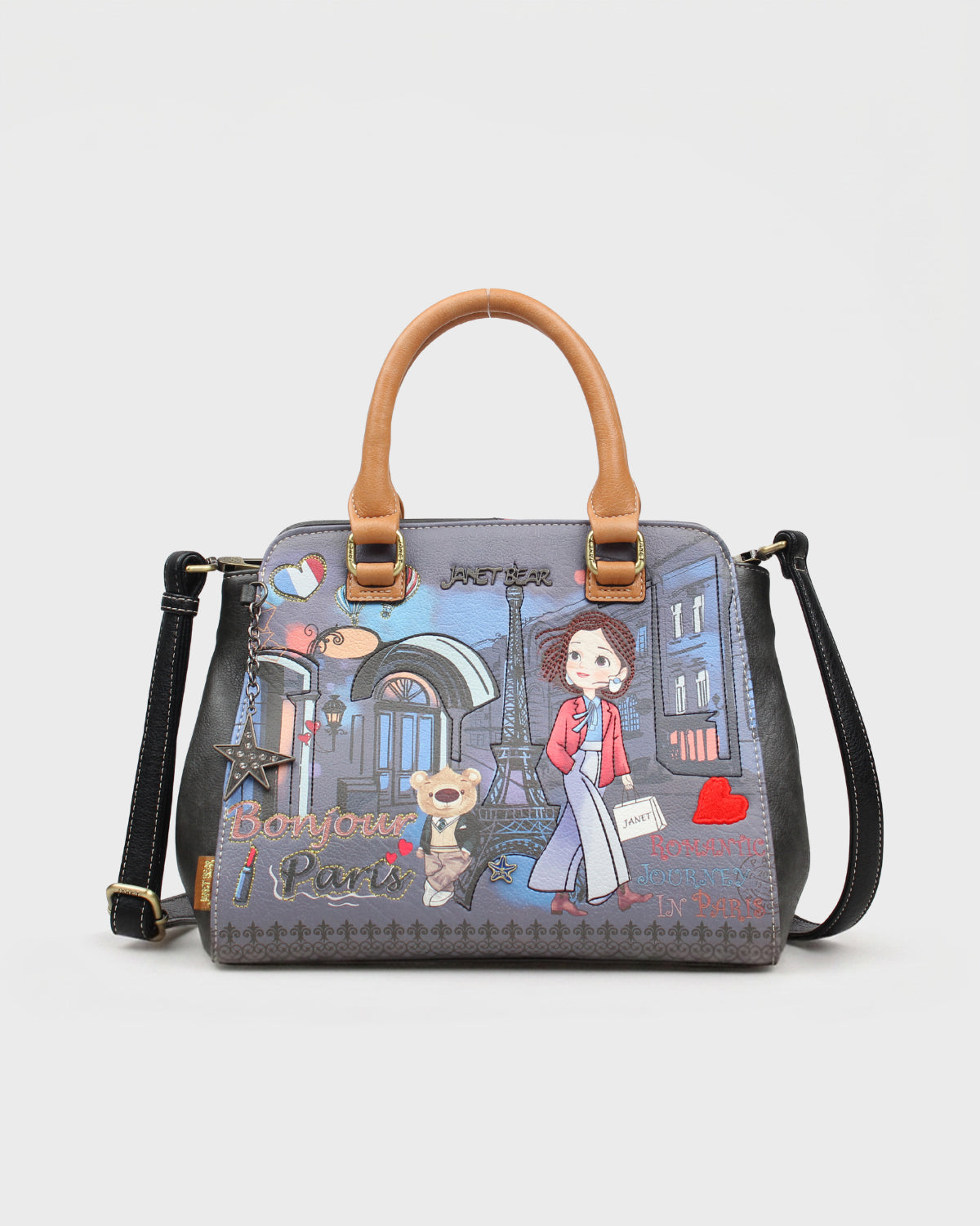GEANTA DAMA HENNEY BEAR JANET J-090 PARIS DREAM