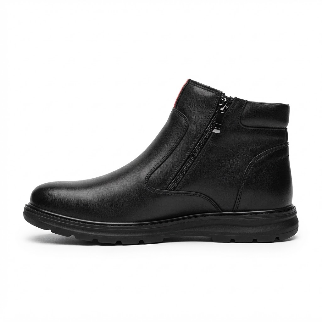 Ghete Casual Bărbați Mels L52681 Negru – vedere 2