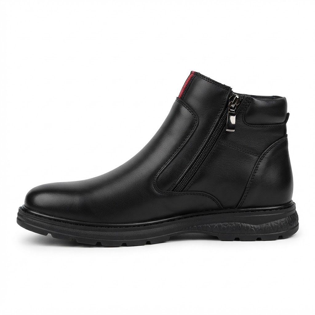 Ghete Casual Bărbați Mels L52681 Negru – vedere 5