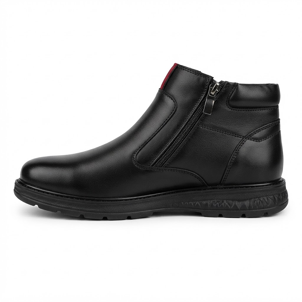 Ghete Casual Bărbați Mels L52681 Negru – vedere 6