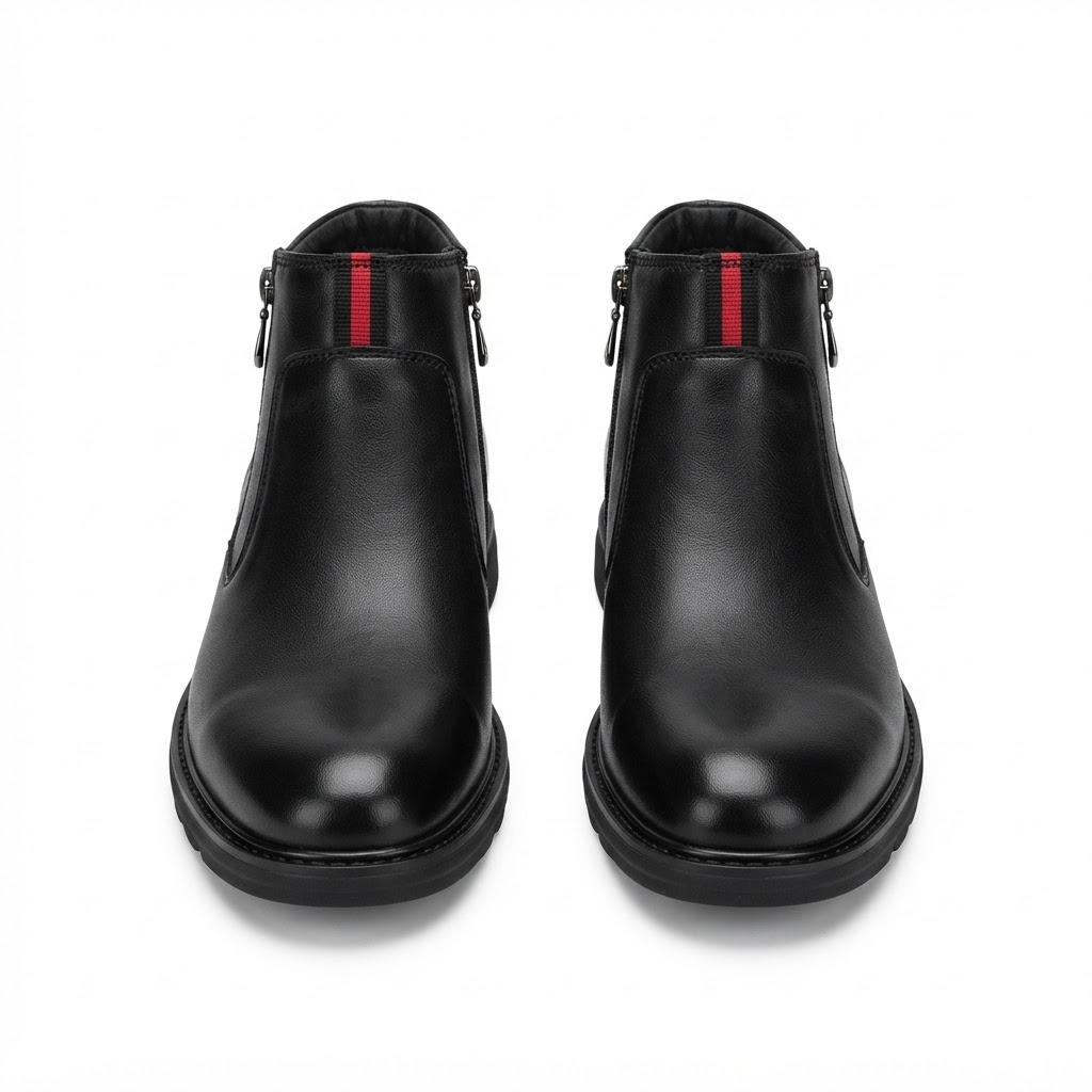 Ghete Casual Bărbați Mels L52681 Negru – vedere 9