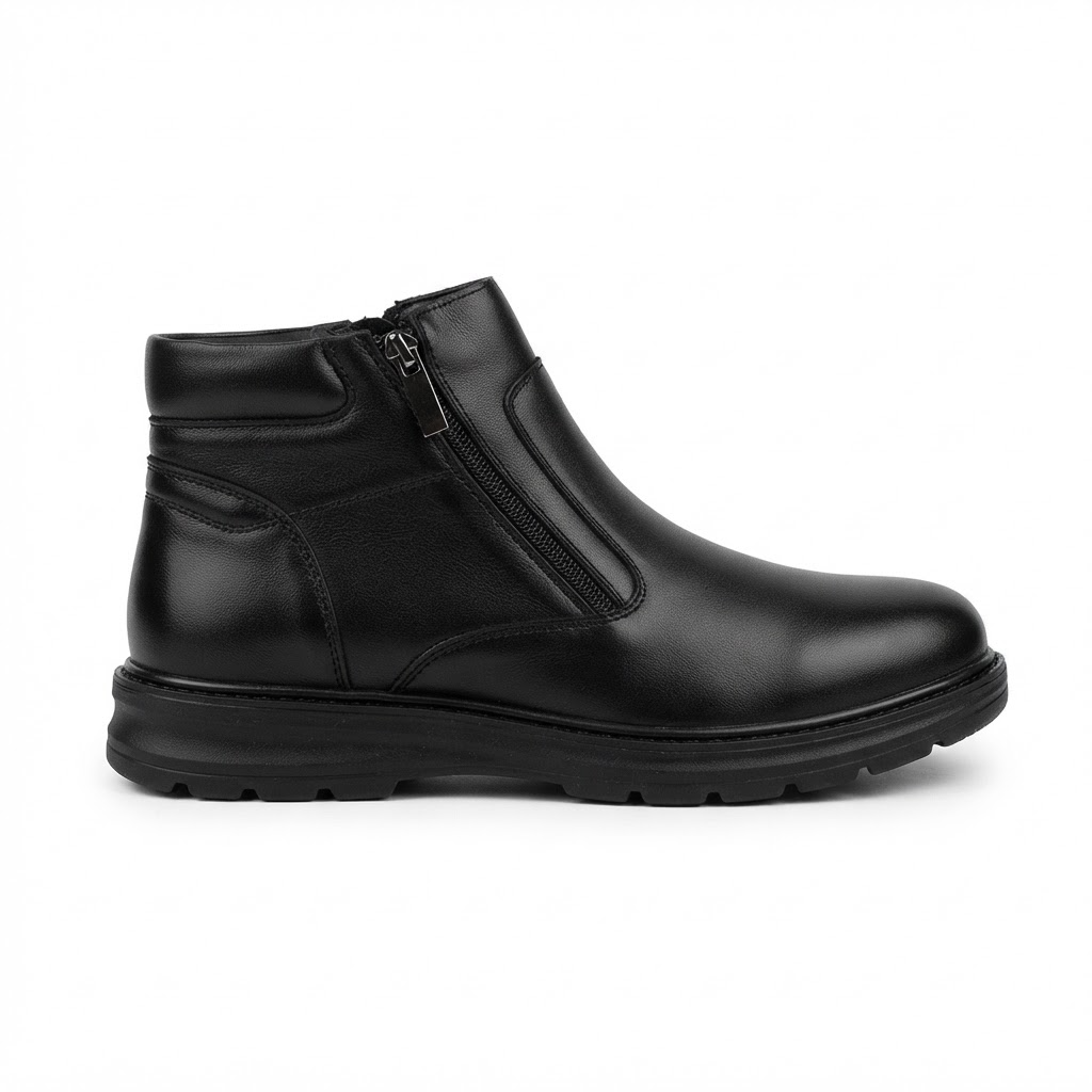Ghete Casual Bărbați Mels L52681 Negru – vedere 11