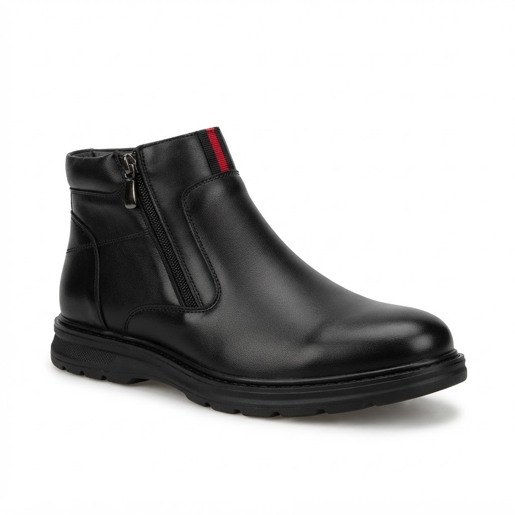 Ghete Casual Bărbați Mels L52681 Negru – vedere 13