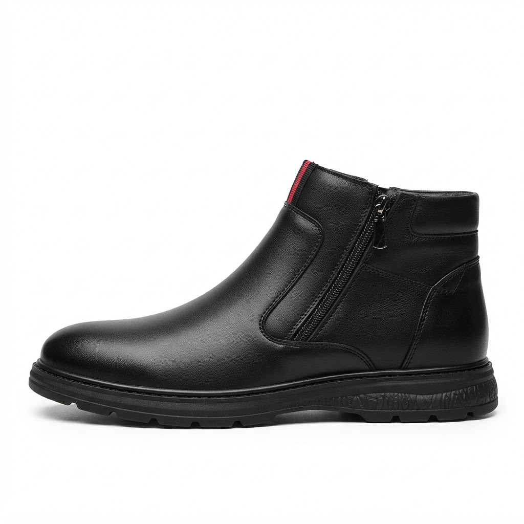 Ghete Casual Bărbați Mels L52681 Negru – vedere 15