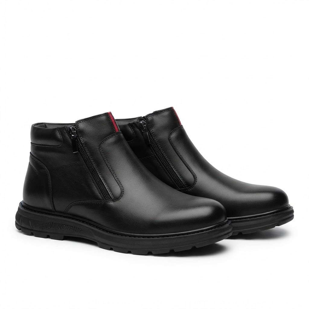 Ghete Casual Bărbați Mels L52681 Negru – vedere 19