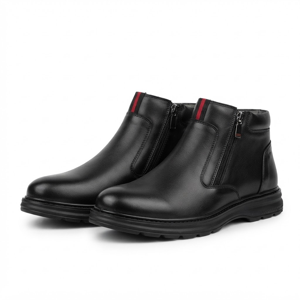 Ghete Casual Bărbați Mels L52681 Negru – vedere 20