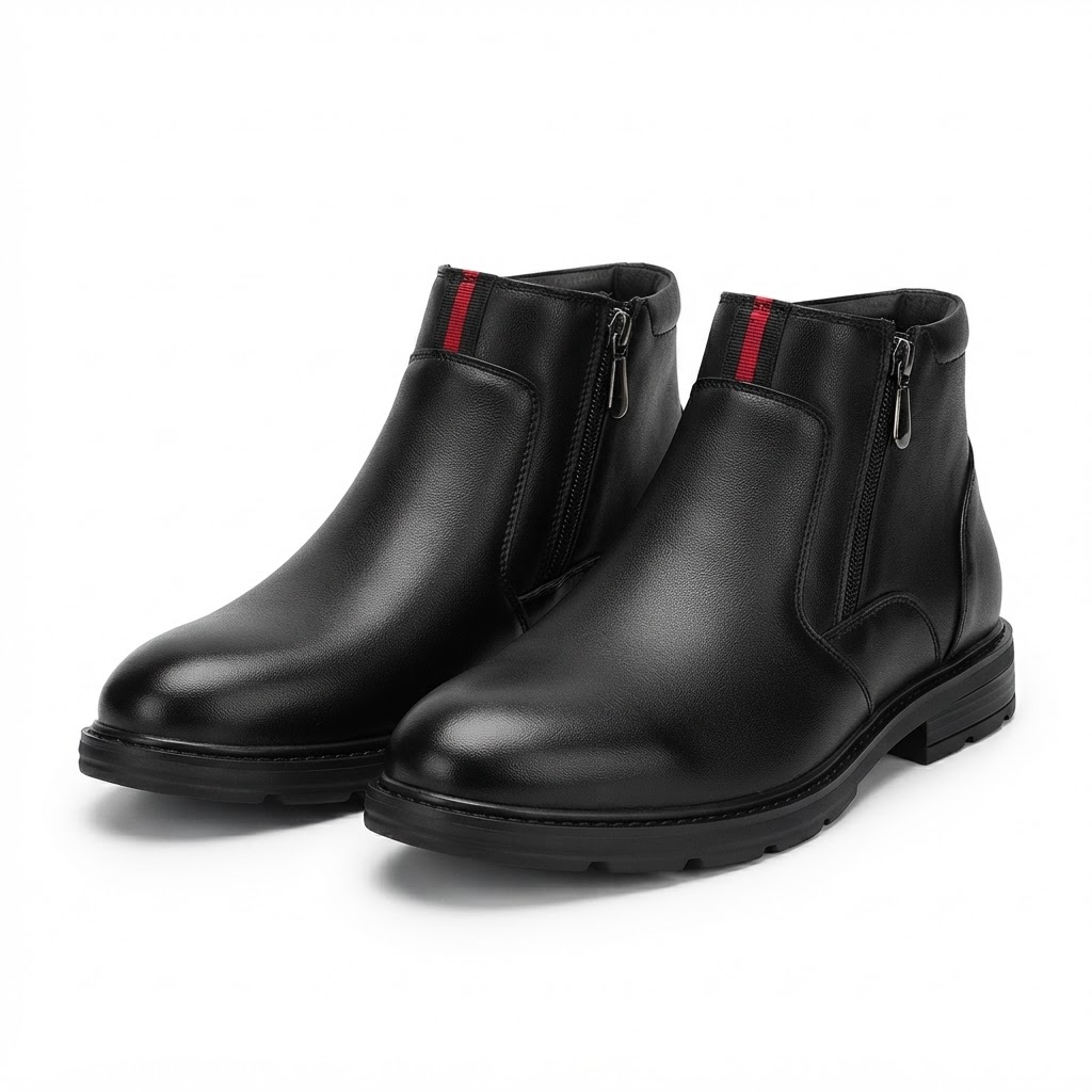 Ghete Casual Bărbați Mels L52681 Negru – vedere 21