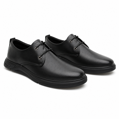 PANTOFI CASUAL BARBATI FRANCO GERARDO 02-205 NEGRI CU BEJ