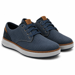 PANTOFI CASUAL BĂRBAȚI SKECHERS 65981 NVY NAVY