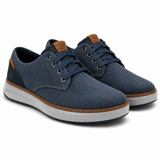PANTOFI CASUAL BĂRBAȚI SKECHERS 65981 NVY NAVY