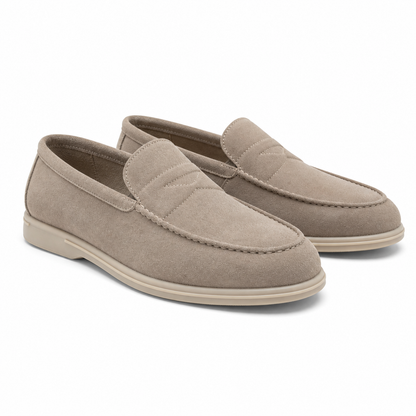 PANTOFI CASUAL BARBATI ELDEMAS 2-2090-307 BEJ VELUR
