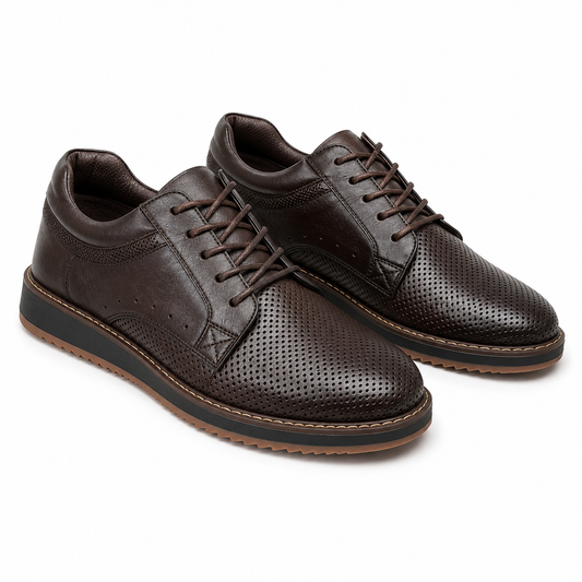 PANTOFI CASUAL BARBATI ELDEMAS F116830-1 COFFEE