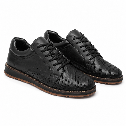 PANTOFI CASUAL BARBATI ELDEMAS F116830-1 NEGRI