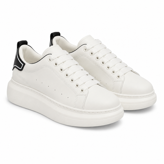 PANTOFI CASUAL BARBATI FRANCO GERARDO 3221 ALBI + NEGRI