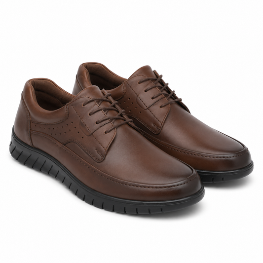 PANTOFI CASUAL BARBATI GORETTI B64-3640 MARO