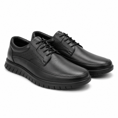 PANTOFI CASUAL BARBATI GORETTI B64-3640 NEGRI