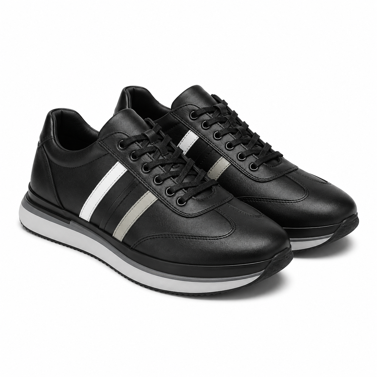 PANTOFI CASUAL BARBATI GORETTI B67-2101 NEGRI