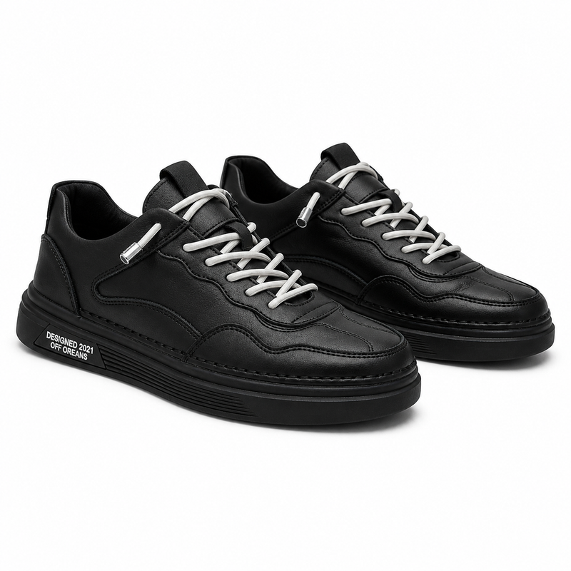 PANTOFI CASUAL BARBATI MELS 6023 NEGRU