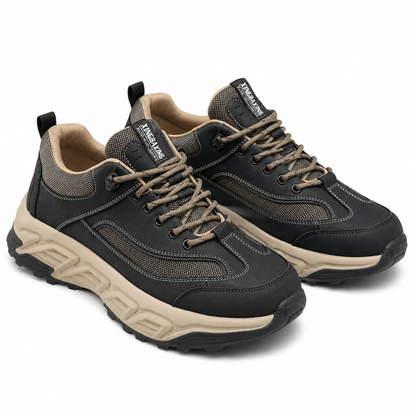 PANTOFI CASUAL BARBATI MELS 8805 NEGRI + BEJ
