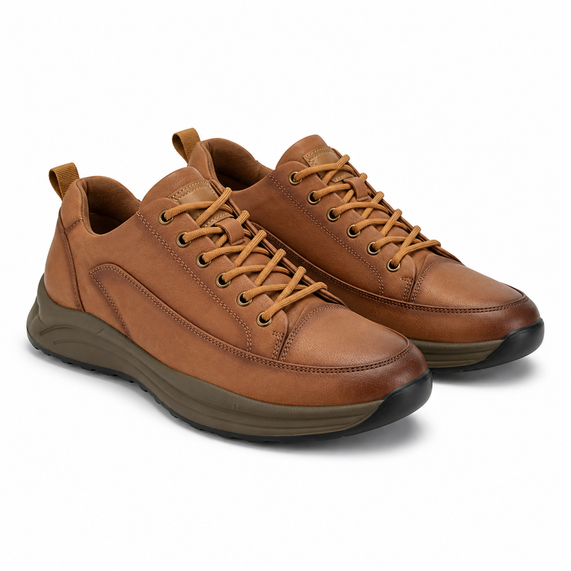PANTOFI CASUAL BARBATI MELS S11232 MARO