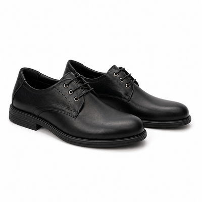 Pantofi Casual Bărbați Mels W27003 Negru - Piele Naturală