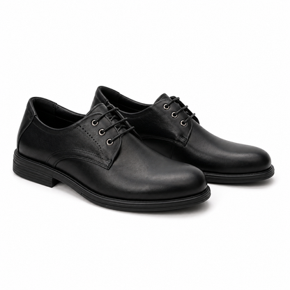 Pantofi Casual Bărbați Mels W27003 Negru - Piele Naturală