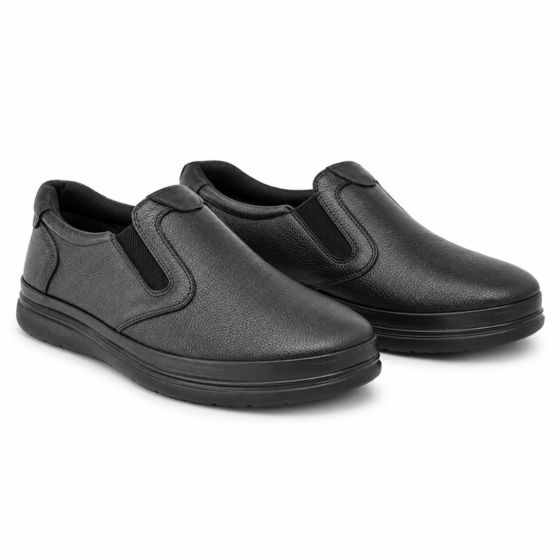PANTOFI CASUAL BARBATI NICOLIS 204328 NEGRI