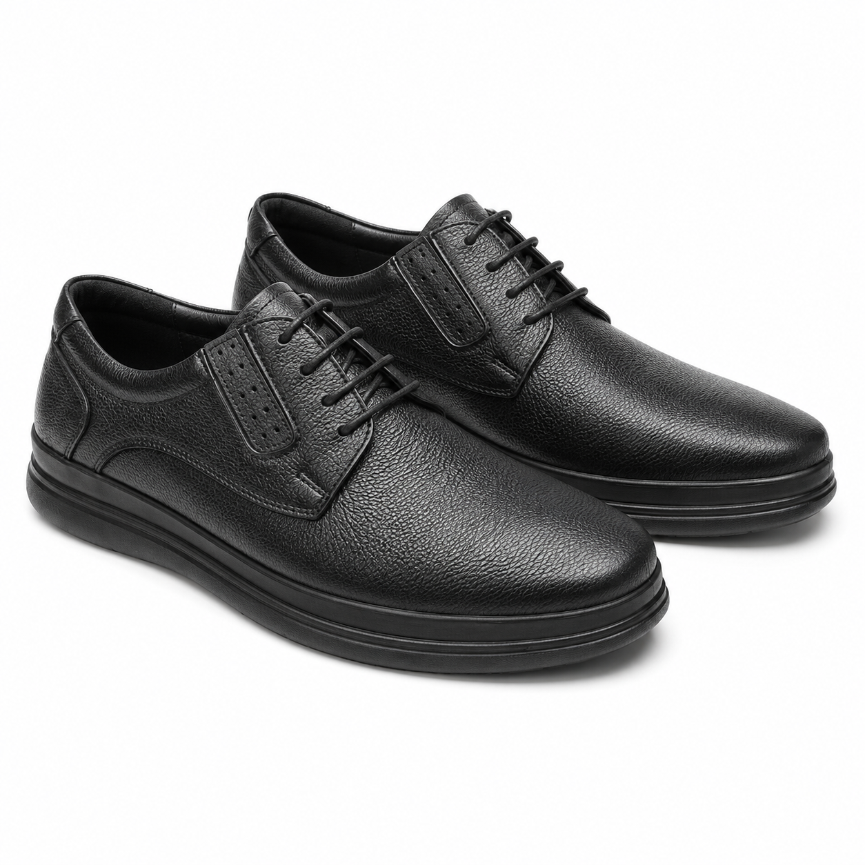 PANTOFI CASUAL BARBATI NICOLIS 204428 NEGRI