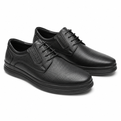 PANTOFI CASUAL BARBATI NICOLIS 204428 NEGRI