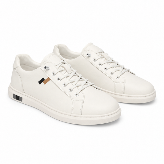 PANTOFI CASUAL BARBATI OTTER 260004B 13-N ALBI