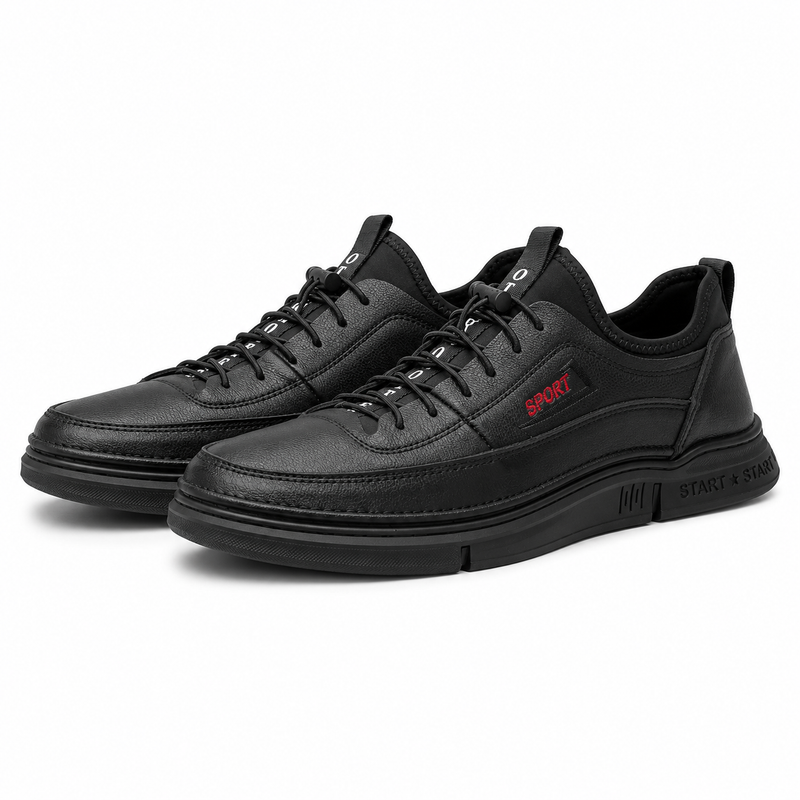 PANTOFI CASUAL BARBATI OTTER 40005A 01-N NEGRI