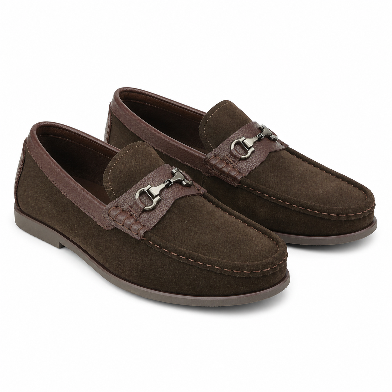 PANTOFI CASUAL BARBATI OTTER 640006B 40-2 MARO VELUR